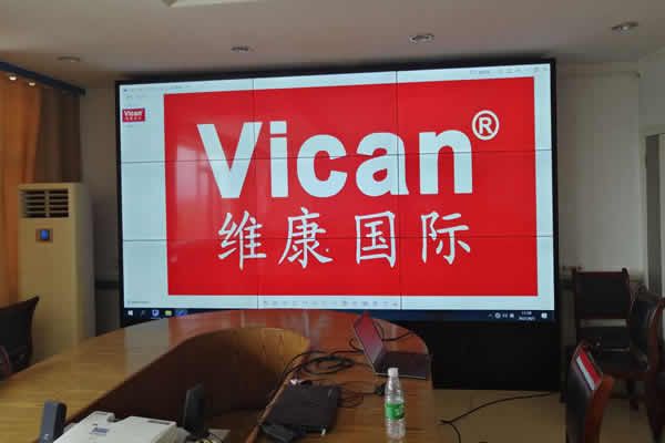 科技展廳引進(jìn)液晶拼接屏顯示系統(tǒng)，提高品味與檔次